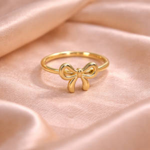 Gold Bow Knot Ring – Anti Tarnish Jewellery