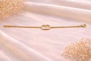 Gold Oval Link Minimal Bracelet – Anti Tarnish Jewellery