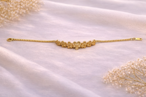 Gold Floral Garden Bracelets – Anti Tarnish Jewellery